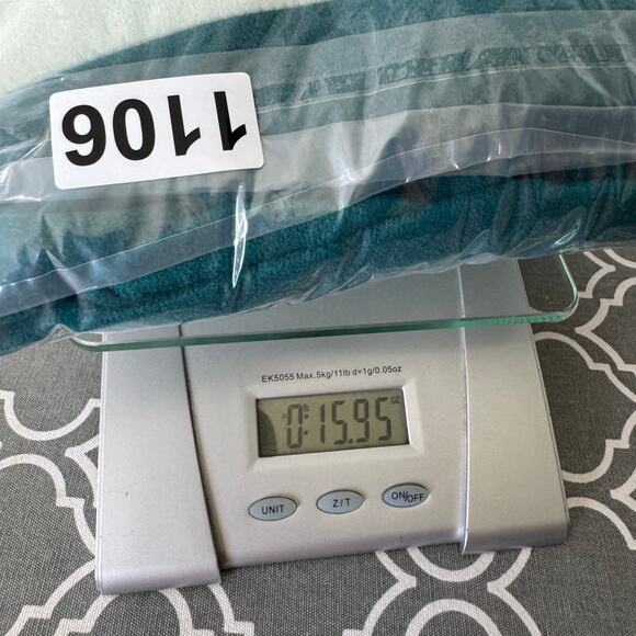 VTG JCPenney Housecoat Robe Women’s Sz 16 70s 80s Long Colorblock Green Retro - Picture 11 of 11